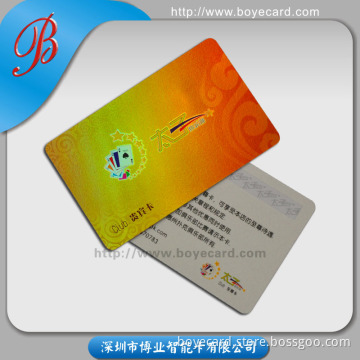 Laser Foil Laminated PVC VIP Cards for Anti Fake
